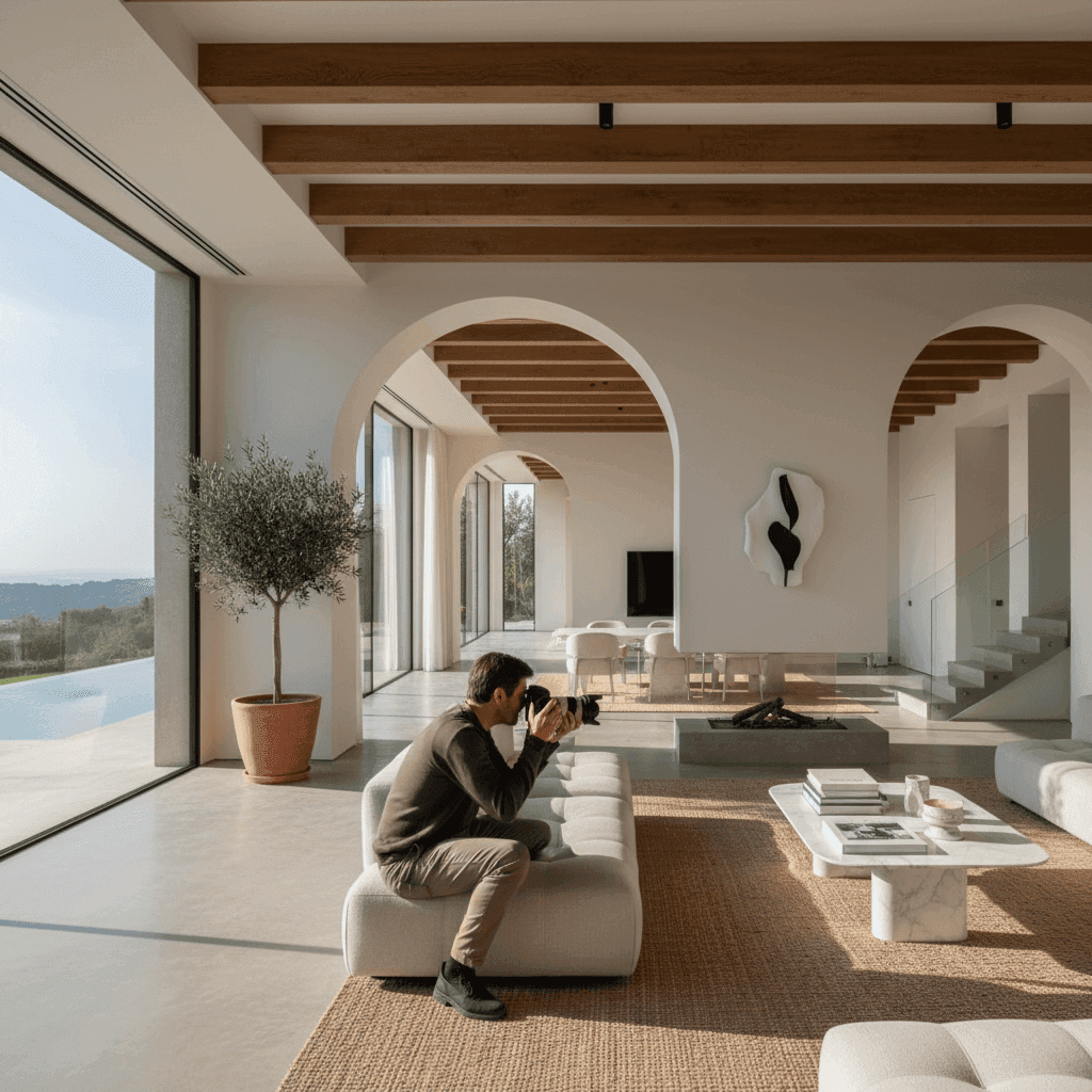 An image depicting an abstract representation of 3D Tour vs Video Tour in Real Estate: What Converts More