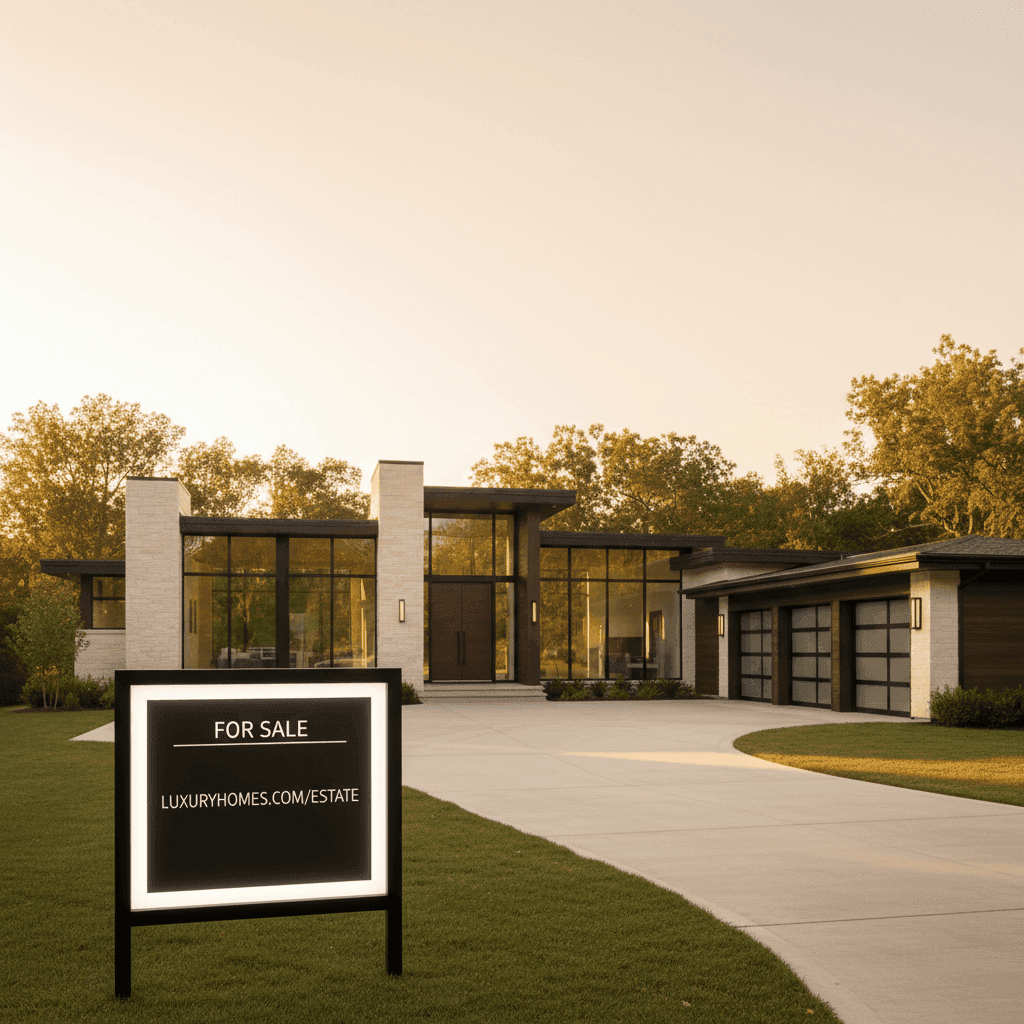 An image depicting an abstract representation of Single Property Website Real Estate: Boost Listing Results