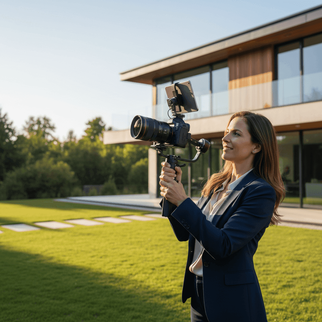 An image depicting an abstract representation of Video Schema Markup for Real Estate: Get Rich Results