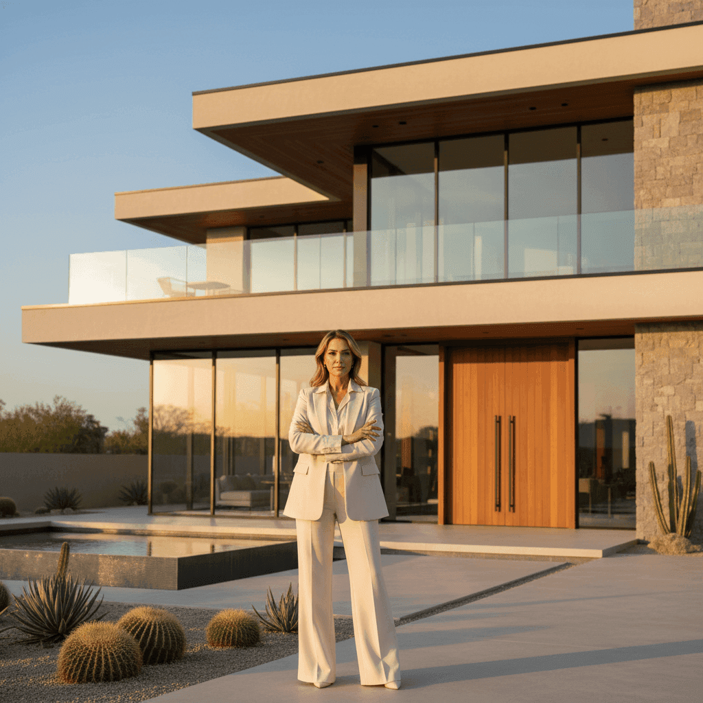 An image depicting an abstract representation of Single Property Website Real Estate Guide for Sellers