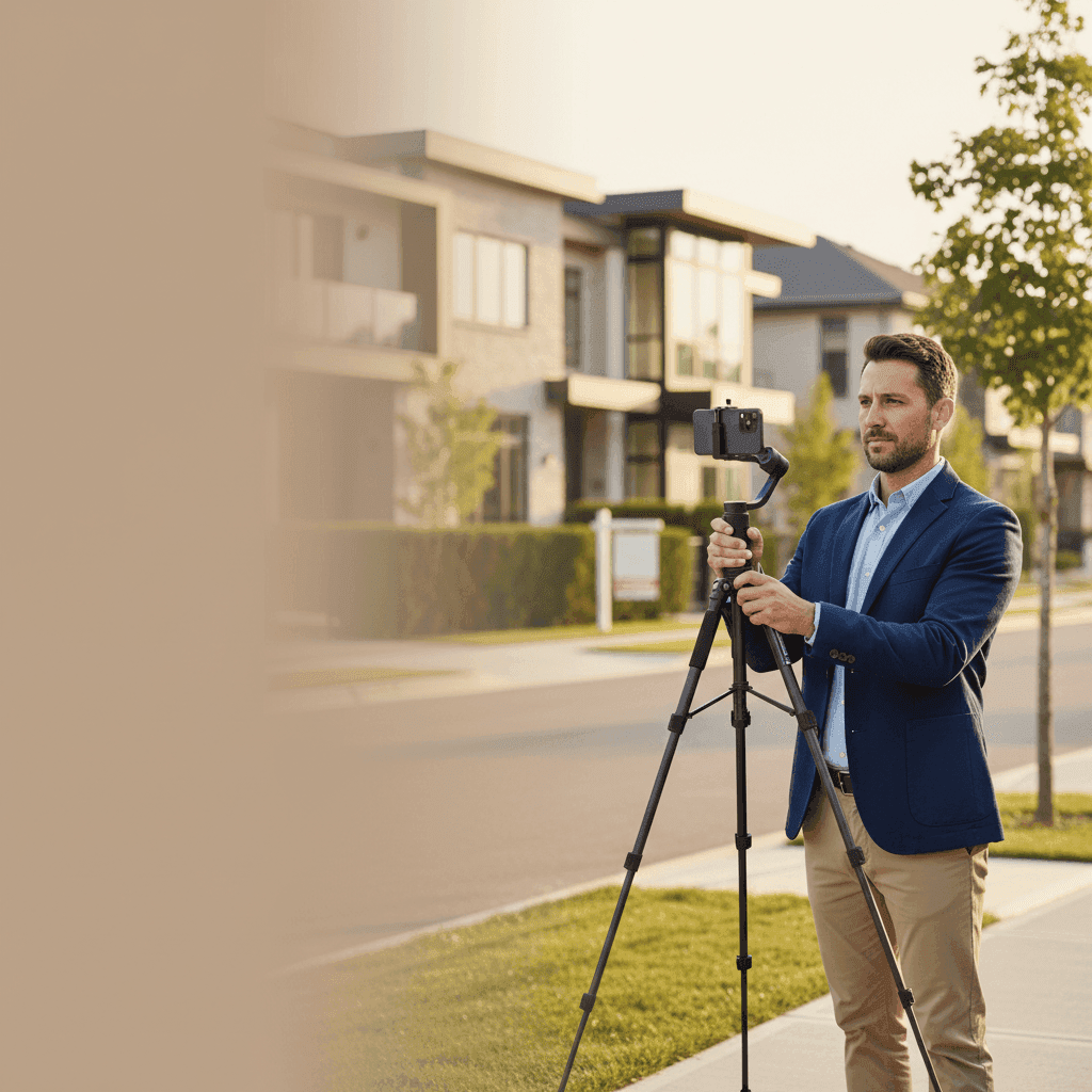An image depicting an abstract representation of Farm Area Video Content Real Estate Strategy That Works