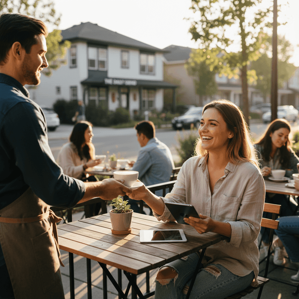An image depicting an abstract representation of Restaurant Tour Video Real Estate Guide For Agents