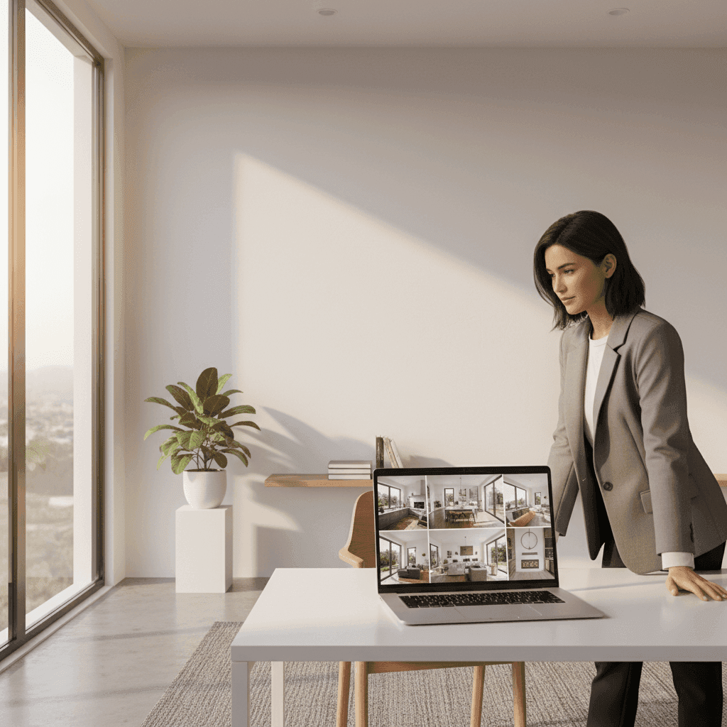 An image depicting an abstract representation of Video Editing Apps Real Estate Agents Should Use Now